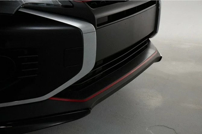 MOLDURA INFERIOR DELANTERA CON DISEO DE CARBONO PARA SPACE STAR