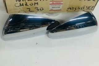 JUEGO DE CUBIERTAS CROMADAS DE ESPEJO