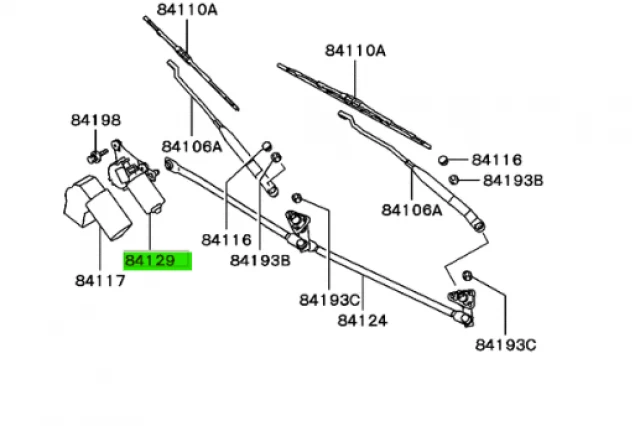 MOTOR DE LIMPIAPARABRISAS