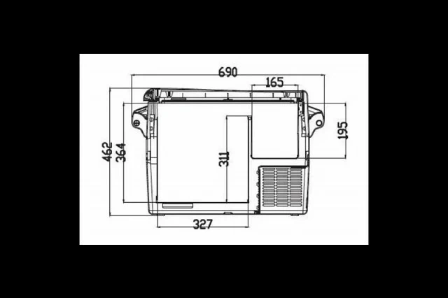 Alpicool CF45 +Cesto 45L