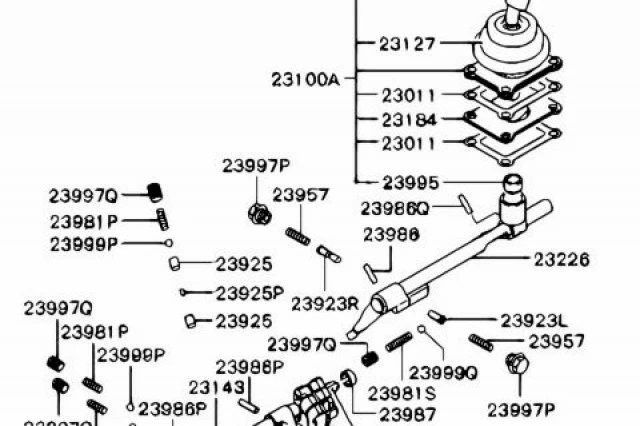 RAIL CAMBIO DE MARCHAS 3� Y 4�