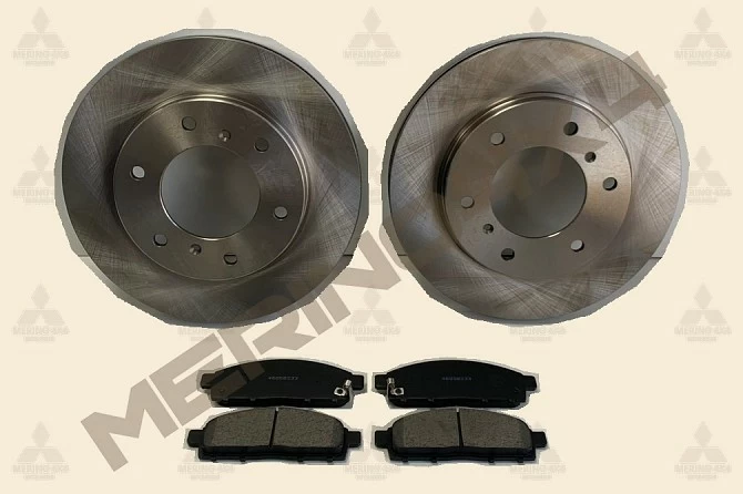 KIT DISCOS Y PASTILLAS DE FRENO DELANTERAS (294MM)