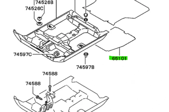 TABLERO DEL PISO DE CARGA (BOARD, CARGO FLOOR)