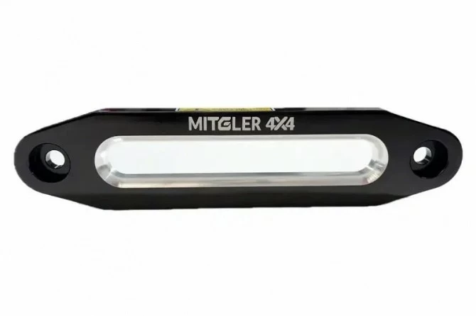 Guia fija de aluminio para cable sintetico