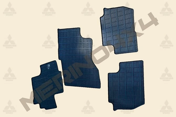 JUEGO DE ALFOMBRILLAS DE GOMA