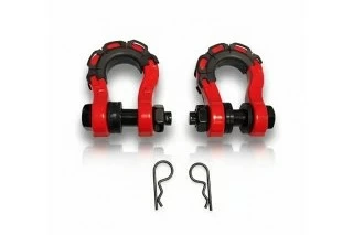 Pareja de Grilletes de Rescate 8T con Protectores y Aisladores