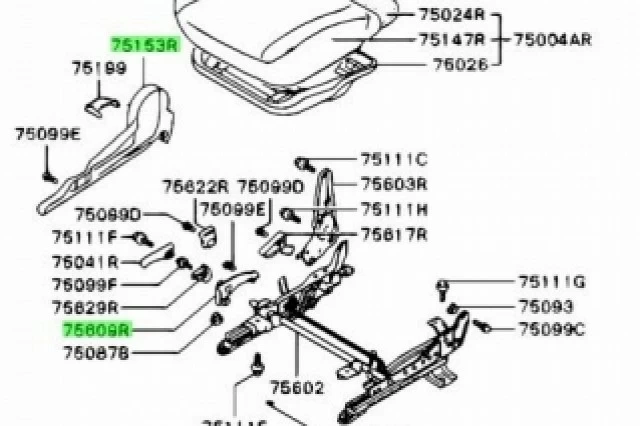 TAPA PROTECTORA LATERAL DEL ASIENTO DERECHO TAPA PROTECTORA LATERAL DEL ASIENTO DERECHO