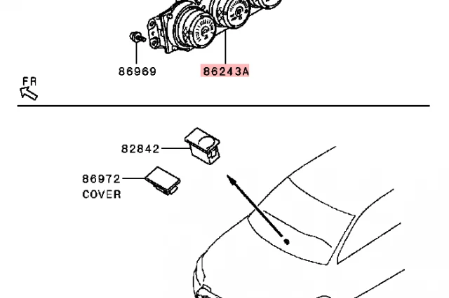 MANDO CLIMATIZADOR PARA OUTLANDER