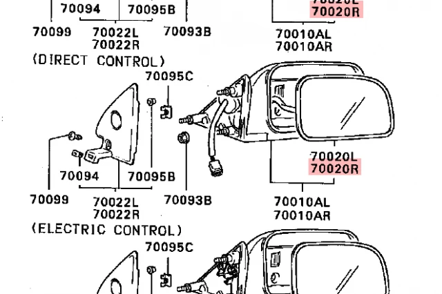 ESPEJO CALEFACTABLE PARA COLT