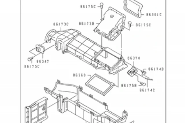 CAJA DE ENTRADA DE AIRE (BOX, AIR INTAKE)