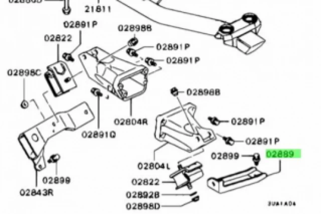 SOPORTE DE MONTAJE DEL MOTOR