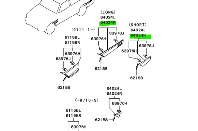 MOLDURA O EXTENSI�N DE PARACHOQUES