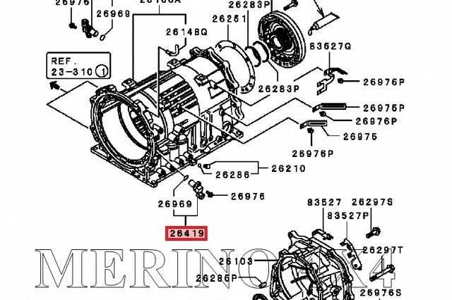 SENSOR DE VELOCIDAD CAJA DE CAMBIOS AUTOMATICA