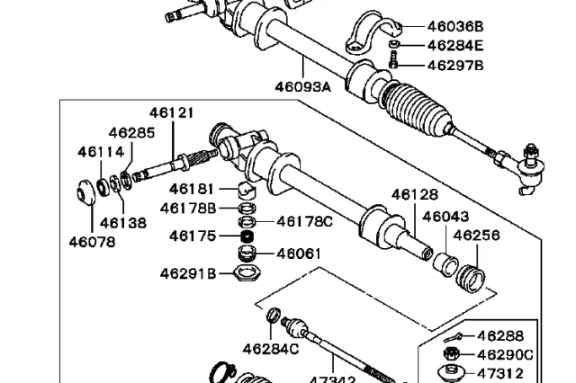 ROTULA DE DIRECCION DEL EJE DELANTERO