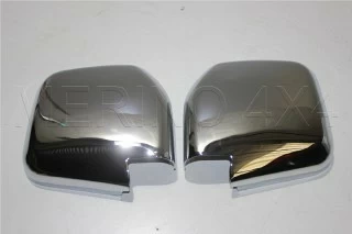 CARCASA CROMADA RETROVISOR V20 (PAREJA)