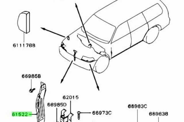 SOPORTE PESTILLO DEL CAPO