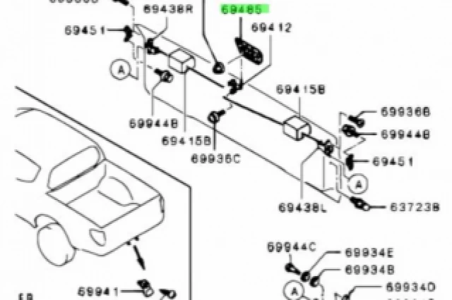 MANIJA EXTERIOR PARA EL PORTON TRASERO