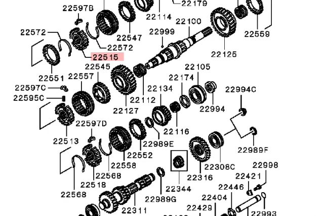 SINCRONIZADOR MARCHAS 3/4