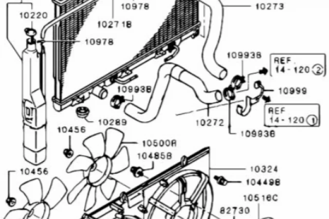 MOTOR DEL VENTILADOR DEL RADIADOR