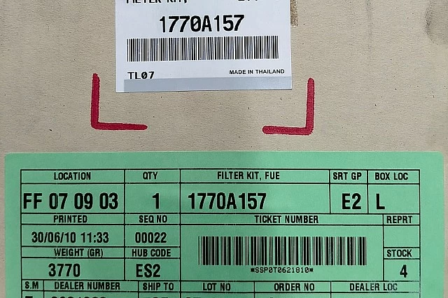 KIT DE FILTROS DE BOMBA DE COMBUSTIBLE
