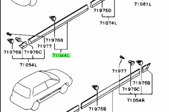 MOLDURA DE PROTECCI�N DE LA PUERTA