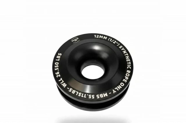 Anillo Negro 120mm de Rescate para Cuerda Sint�tica