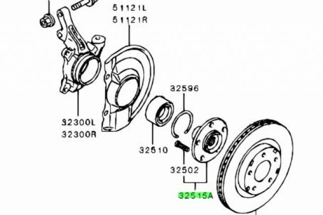 RODAMIENTO PARA RUEDAS DELANTERAS