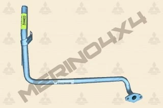 TUBO DE ENTRADA DE LA BOMBA DE AGUA