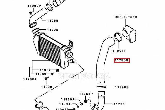 TUBERIA INTERCOOLER