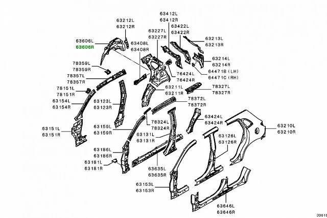 PASO DE RUEDA TRASERO DERECHO