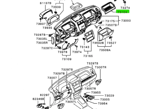 MOLDURA DEL PANEL DE INSTRUMENTOS