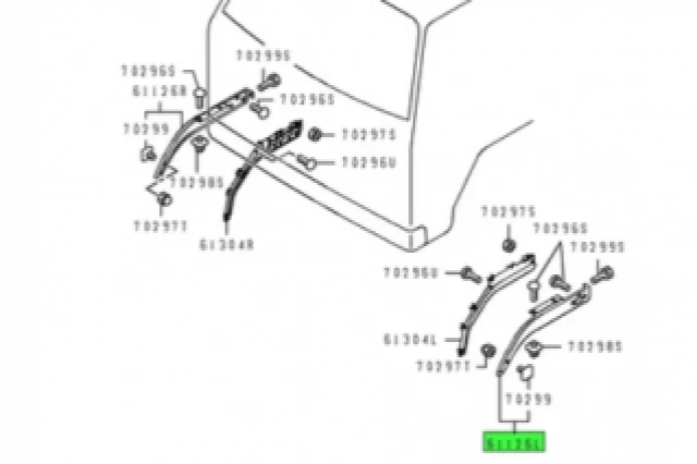 MOLDURA DE ALETA DELANTERA