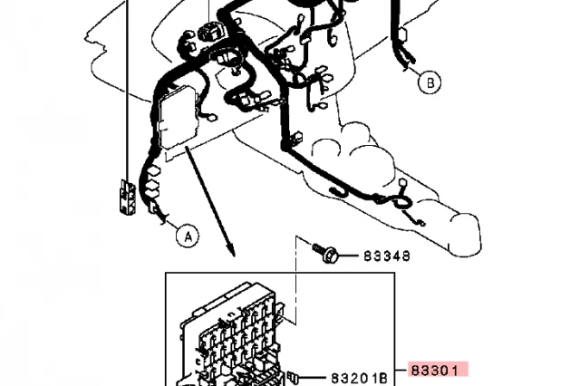 CAJA DE FUSIBLES PARA COLT 2009-2012