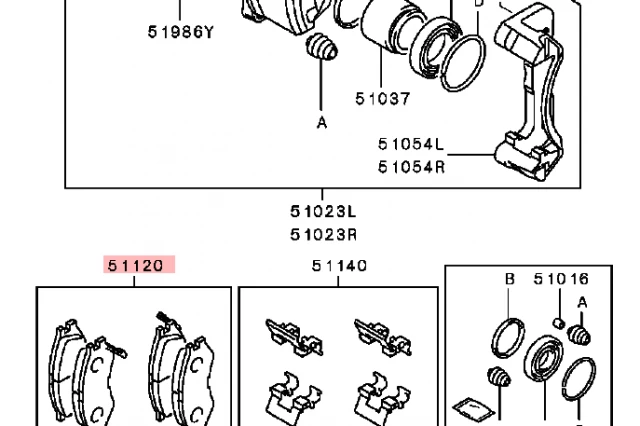 PASTILLAS DE FRENO DELANTERAS