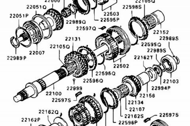 BUJE Y MANGA M/T DE 5 Y SINCRONIZACIN DE REVOLUCIONES