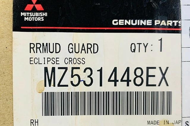 JUEGO DE GUARDABARROS TRASERO