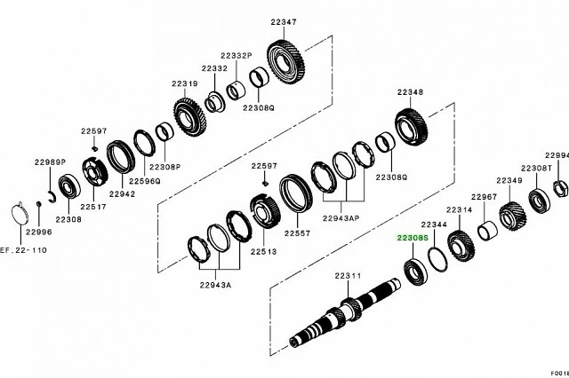 RODAMIENTO EJE DE CAMBIO
