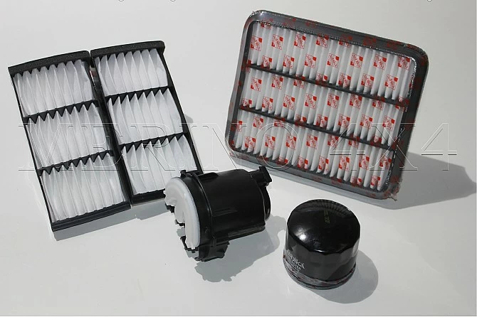 KIT DE FILTROS IO MOTOR 1.8 2.5(ACEITE, HABITACULO, AIRE Y COMBUSTIBLE)