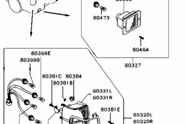 BISEL PILOTO TRASERO DERECHO (EXTERIOR)