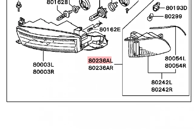 INTERMITENTE DELANTERO IZQUIERDO HOMOLOGADO PARA GALANT (NO ORIGINAL)