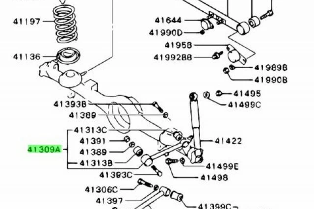 BRAZO OSCILANTE TRASERO SUPERIOR