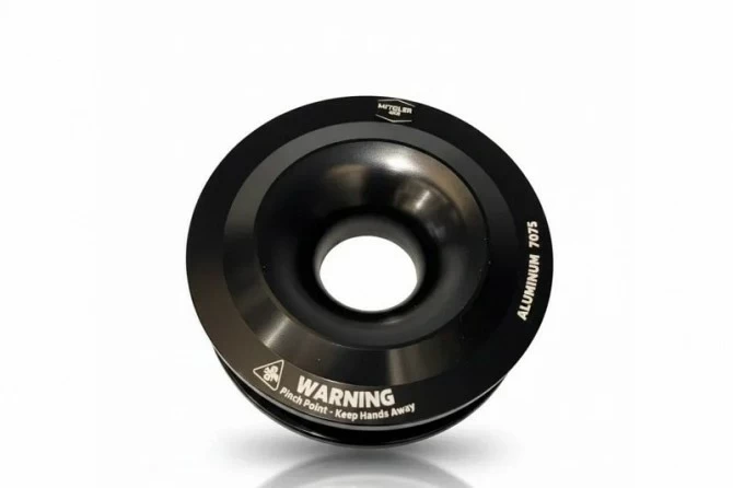 Anillo Negro 120mm de Rescate para Cuerda Sint�tica