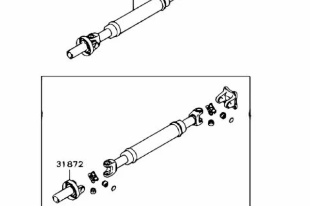 �RBOL DE TRANSMISI�N TRASERO (PROPULSOR)