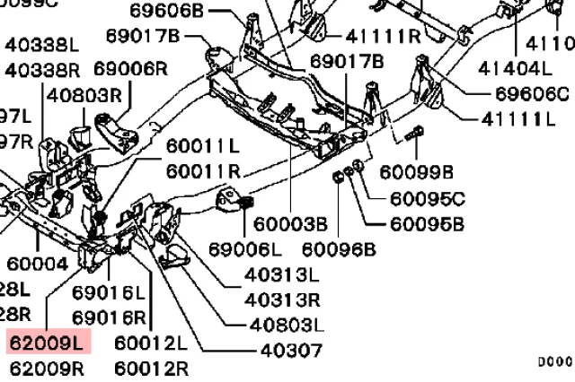 REFUERZO PARACHOQUES DELANTERO