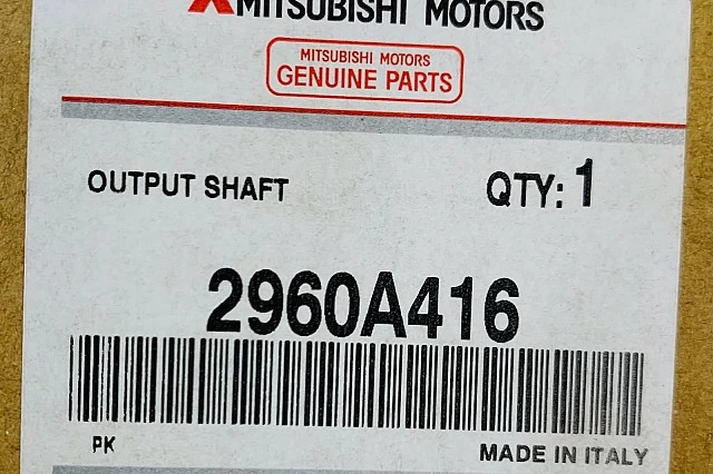 EJE DE ENTRADA DE TRANSMISION