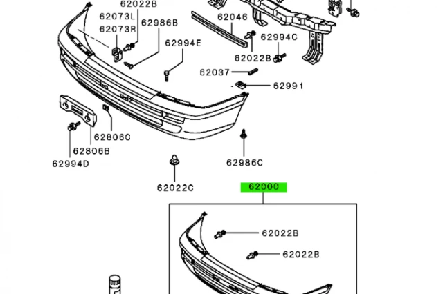 PARACHOQUES DELANTERO