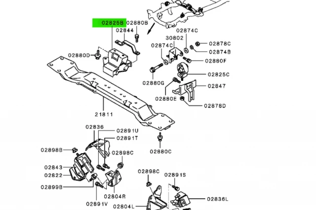 SOPORTE DE MOTOR