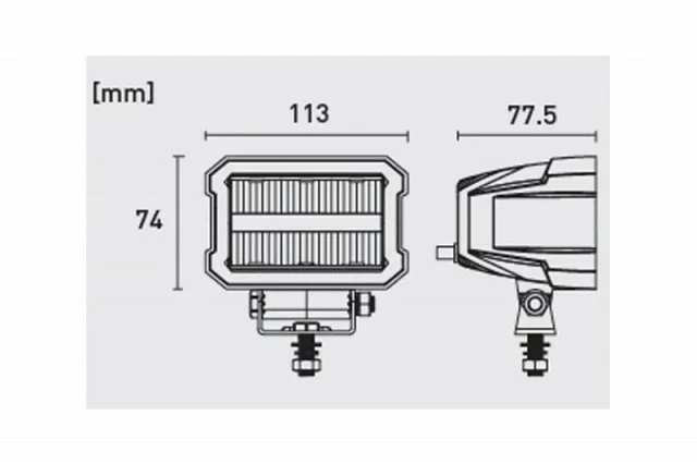 Faro led 30W Homologado + Posicin