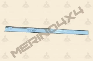 MOLDURA CROMADA PARA PUERTA