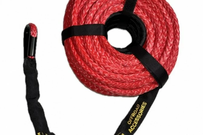 CABLE WINCH - 10MM X 26M ROJO